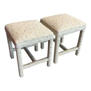1970s Vintage Parson Stools - a Pair For Sale