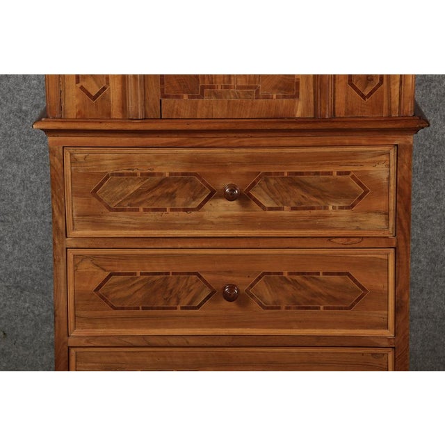 Antique Baroque Diaper Drawer Cabinet, Early 18th Century For Sale - Image 10 of 18