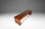 Wood Set of Two (2) Substantial Handmade Minimalist MCM Custom-Made Studio / Gallery Benches in Walnut, Usa, C. 1980s For Sale - Image 7 of 18