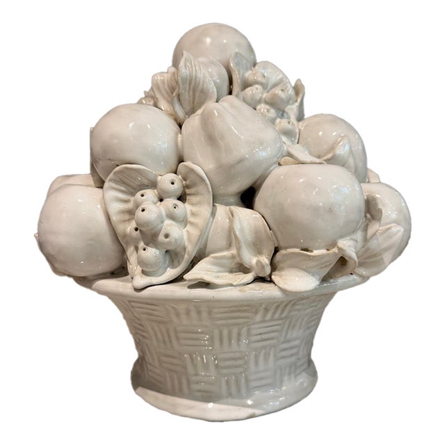 Italian White Fruit Topiary For Sale
