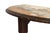 Rufus Porter Style Folk Art Demilune Side Table For Sale In Tampa - Image 6 of 9