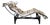 Mid 20th Century Cassina Lc4 Le Corbusier Chaise Lounge Newly Upholstered For Sale