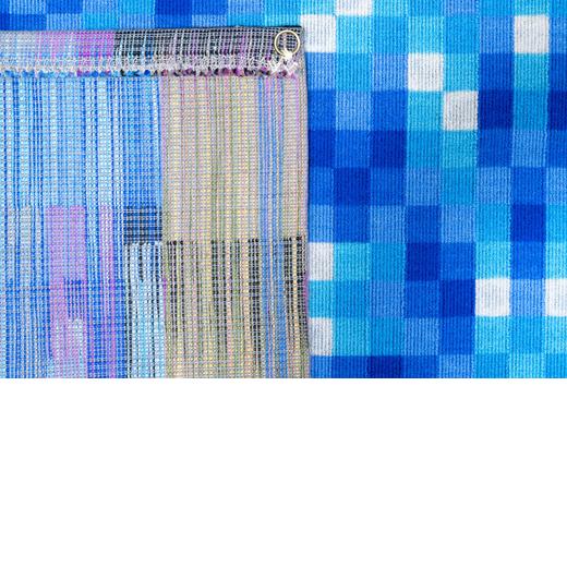 Vintage French Square Geometric Tapestry, Signed by Bissery - Rug & Kilim For Sale In New York - Image 6 of 6