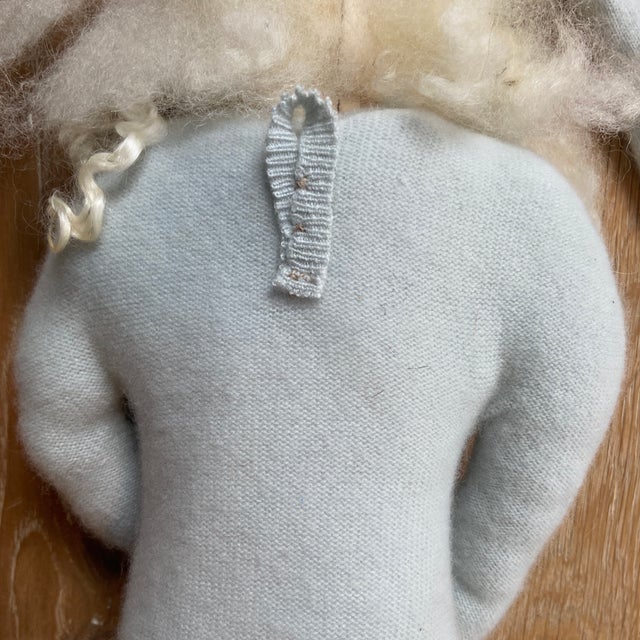 Vintage Folk Art Santa Claus Wall Hanging For Sale - Image 6 of 9