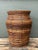 Vintage Coiled Pencil Reed Floor Vase For Sale - Image 10 of 12