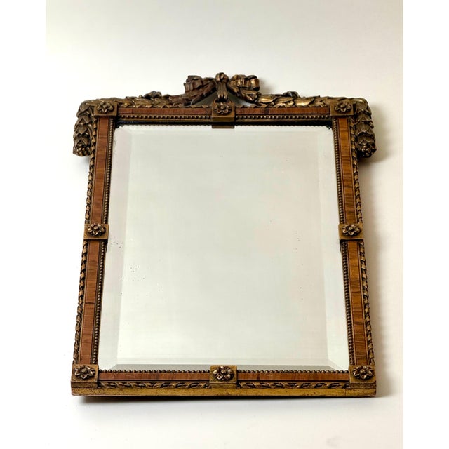 French Louis XVI Style Mirror with Antique Glass, 1800 For Sale - Image 16 of 18