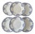 Vintage Pantin Pattern Dinner Plates from Moulin Des Loups & Hamage, 1950s, Set of 6 For Sale