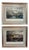 Late 20th Century Pair of Joseph Mallard William Turner House Lithographs For Sale