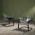 Mid-Century Modern Cantilever Lounge Chairs in Acrylic, Leather and Steel by Paolo Tilche for Arform Brasil, 1970s, Set of 2 For Sale - Image 3 of 13