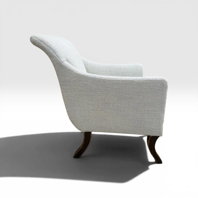 2010s Rose Tarlow Regency Sabreleg Armchair For Sale - Image 5 of 8