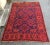 Red Large Art Deco Style Hand Knotted Wool Rug For Sale - Image 8 of 8