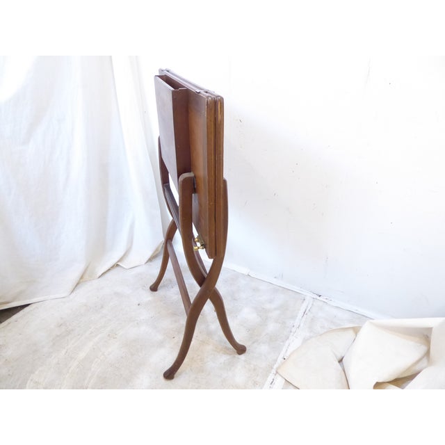 Late 19th Century Antique English Mahogany Coaching Table For Sale - Image 5 of 5
