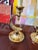 Modern Vintage 1980s Modern C Form Brass Lamps - a Pair For Sale - Image 3 of 5