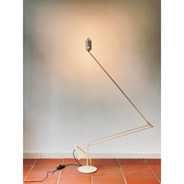 Flamingo Floor Lamp by Fridolin Knife for Luxo Italy For Sale - Image 4 of 18