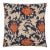 Morris Anemone Blue Rust Tapestry Cushion With Feather Filler - 55 X 55cm For Sale
