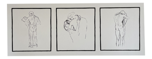 Gustav Klimt, Nude Couples D'amants, 2000s, Print on Paper