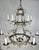 1930s Monumental Two-Tiered 12-Light Silvered Chandelier W/ Crown For Sale - Image 9 of 16