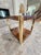 Mid-Century Modern Burl and Golden Brass Tiered Side Table by Century Furniture For Sale - Image 3 of 14