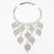 Louis Feraud Paris Chrome and Mirrors Space Age Necklace For Sale - Image 9 of 16