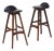 OD61 Bar Stools by Erik Buch for Oddense Maskinsnedkeri, 1960s, Set of 2 For Sale