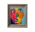 Textile “Andy Warhol” by Artist Peter Keil Original Titled Painting Framed For Sale - Image 7 of 7