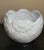 Late 20th Century White Ceramic Petal Edge Raised Floral Large Bowl Cachepot Made in Portugal For Sale - Image 10 of 12