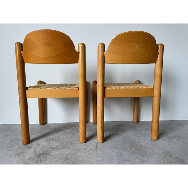 Pair of Italian Postmodern “Padova” Dining Chairs After Hank Lowenstein For Sale - Image 10 of 16