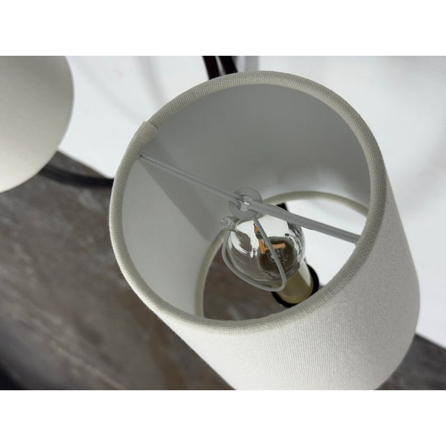 Thomas O'Brien for Visual Comfort Reed Iron Double Sconce For Sale - Image 9 of 12