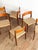 Pia Dining Room Chairs in Walnut with Wickerwork by Poul Cadovius, Set of 6 For Sale - Image 6 of 16