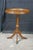 Wood Vintage Georgian Style Round Mahogany Piecrust Pedestal Table Sculpture Stand For Sale - Image 7 of 18