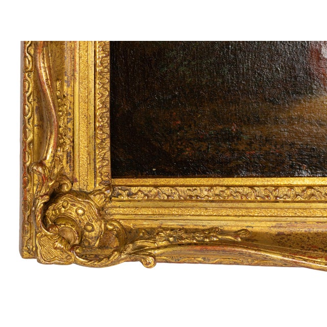 Philippe Mercier, Gallant Scene, 1700s, Oil on Canvas, Framed For Sale - Image 6 of 8