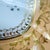 Antique Victorian Peach & Gold Porcelain Serving Dish For Sale In Houston - Image 6 of 8