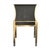 "Pagina" Chair With Bronze and Tailor Made Leather For Sale In Los Angeles - Image 6 of 9