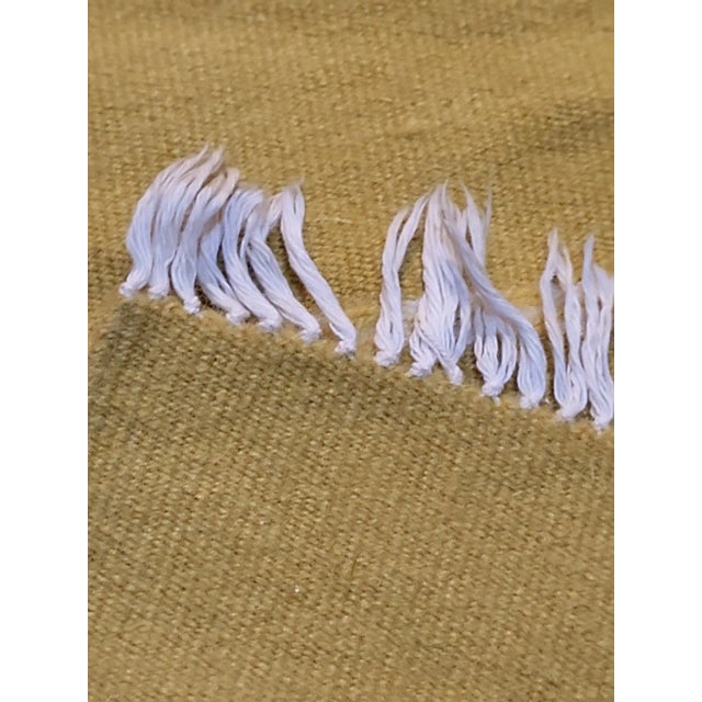 Turkish Vintage Handmade Woven Wool Runner Rug For Sale In San Francisco - Image 6 of 8