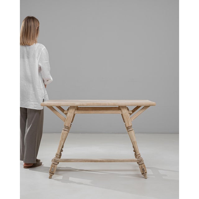 20th Century Austrian Alpine Wooden Console Table For Sale - Image 16 of 18