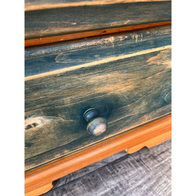 A Pair of Rustic Style Nightstands by Mastercraft Furniture. Circa 1970s For Sale - Image 17 of 18