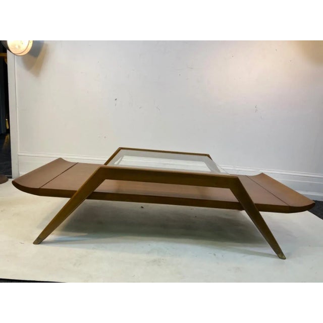 Mid Century Coffee Table in the Manner of Ico Parisi For Sale In Philadelphia - Image 6 of 8