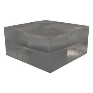 Acrylic Glass Ashtray attributed to Alessandro Albrizzi, 1990s For Sale