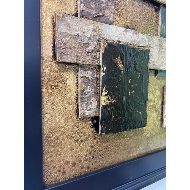 Wood Construct No. 2 - Original Abstract Painting by J. Kent Martin For Sale - Image 7 of 12