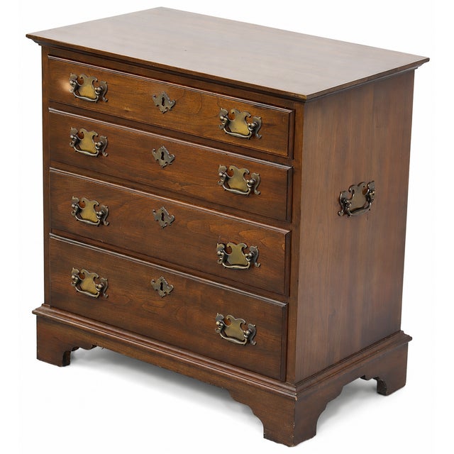 Pennsylvania House Vintage Pennsylvania House Chippendale-Style Four-Drawer Chest For Sale - Image 4 of 10