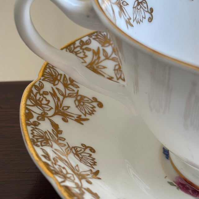 Mid-20th Century English Collingwoods Bone China Teacup For Sale - Image 10 of 18