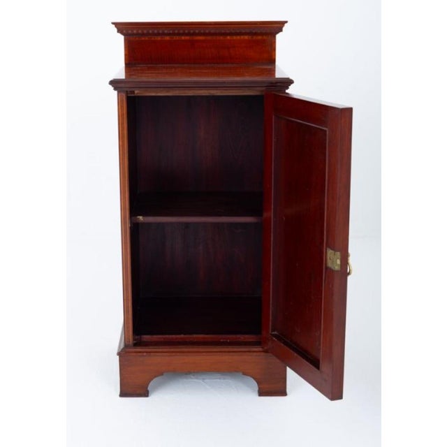 Antique Sheraton Nightstand, 1890s For Sale - Image 4 of 8