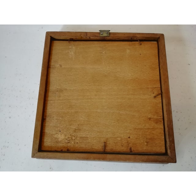 1920s The Tired Gardener Framed Tile by Gio Ponti for Richard-Ginori San Cristoforo, Italy, 1920s For Sale - Image 5 of 10