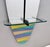 Vintage Wall-Mounted Entryway Mirror and Console Table with Glass Top, 1980s For Sale - Image 10 of 17
