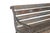 This Vintage Anglo-Indian Painted Teakwood and Cast-Iron Garden Bench is constructed with solid teakwood slats and...