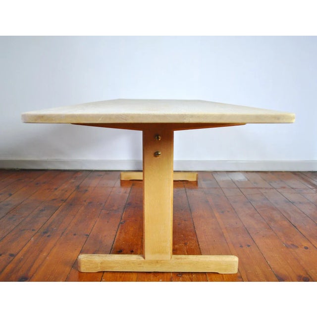 Coffee Table in Solid Oak by Børge Mogensen for Fredericia Stolefabrik, 1960s For Sale - Image 6 of 7