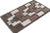 Tribal 1950s Vintage Tulu Shag Rug in Brown, Gray & White Geometric Pattern For Sale - Image 3 of 7