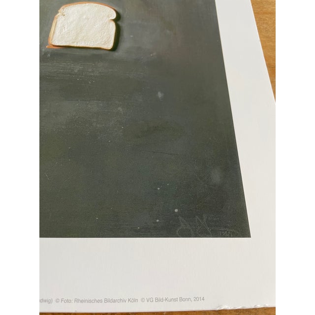 Jasper Johns, Bread, 1969, Museum Ludwig Köln, Copyright Rheinisches Köln, and Vg Bild-Kunst Bonn, 2014 For Sale - Image 11 of 15