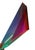 Vasa Velizar Mihich, Hand Signed Dated 1993 Colorful Acrylic Vasa Laminated Lucite Triangle Sculpture, 1993 For Sale - Image 18 of 18