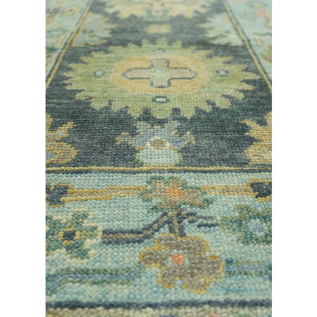 Turkish Oushak Rug 2'7" x 9'9" #19204 Explore a curated collection of hallway runners, wool rugs, and handmade...